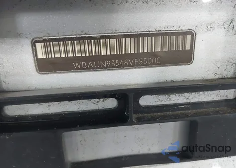 2008 BMW 135I from USA, damaged, VIN WBAUN93548VF55000